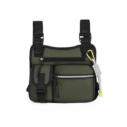 Workwear Functional Vest Chest Bag Reflective