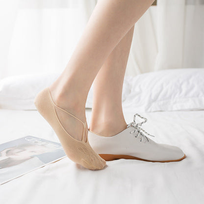 Ultra-thin Mesh Socks Invisible Anti-slip Silicone Nylon