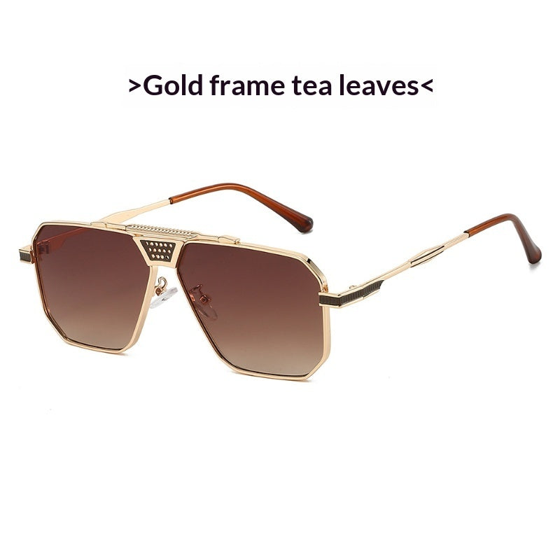 Square-shaped Fashion Cross-border UV-protection Bulk-source Trendy Designer Sunglasses