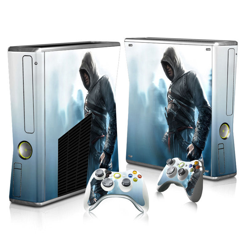 Xbox 360 Slim Full Body Color Membrane Stickers with Scratch-Resistant Protection