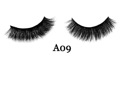 Handmade 3D Mink Full Strip False Eyelashes - Family