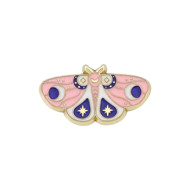 Insect-shaped Metal Badge With A Personalized Design