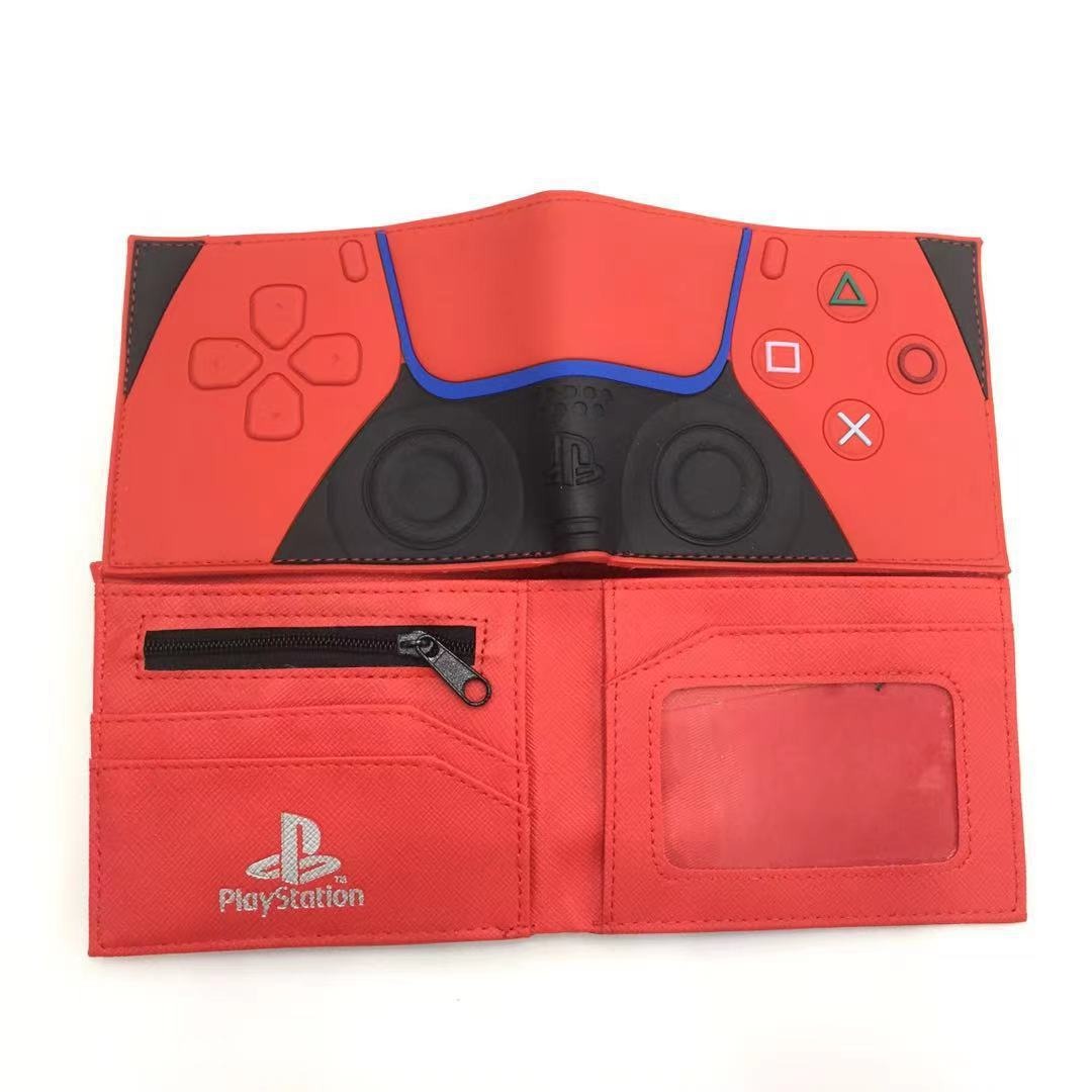 PS4 Wallet Playstation Game Controller Wallet Control Button Handle Model Short Wallet