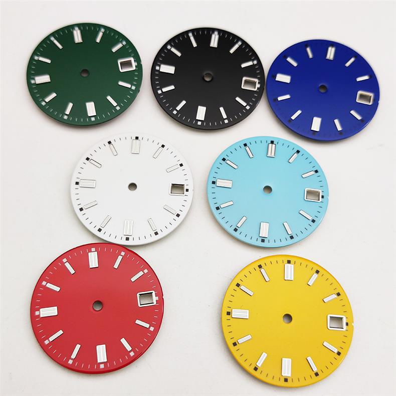 Enamel-faced Luminous Watch Dial