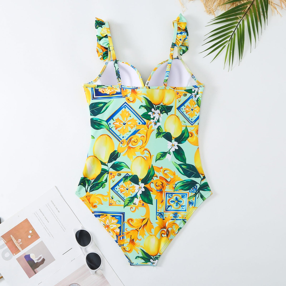 Conjoined conservative fly edge cover belly slimming sexy skirt style swimsuit women's wrapped skirt set