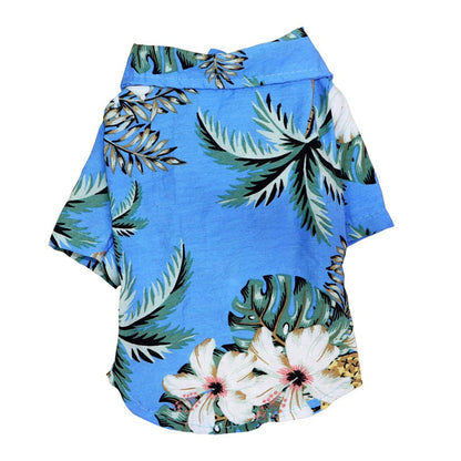 Hawaiian dog style shirt clothes