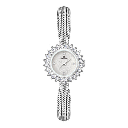 Light-luxury Sun-patterned Gesang Flower Watch An Elegant Timepiece