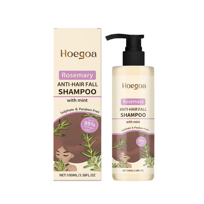 Rosemary Shampoo Cleans And Nourishes Hair Gentle, Smooth And Glossy Shampoo