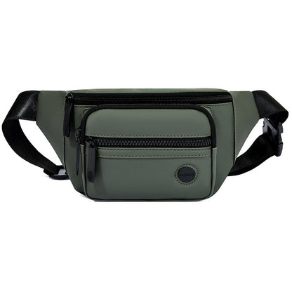 Mens Casual Sports Outdoor Versatile Single-shoulder Crossbody Chest Bag