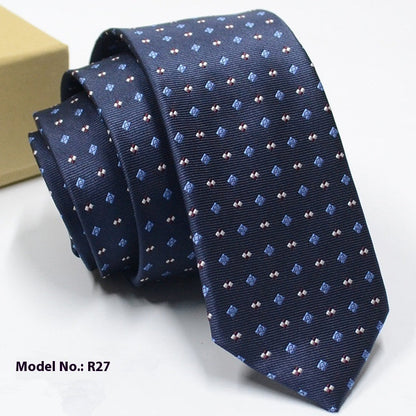 Fashion Exquisite Jacquard Tie Wedding Groom