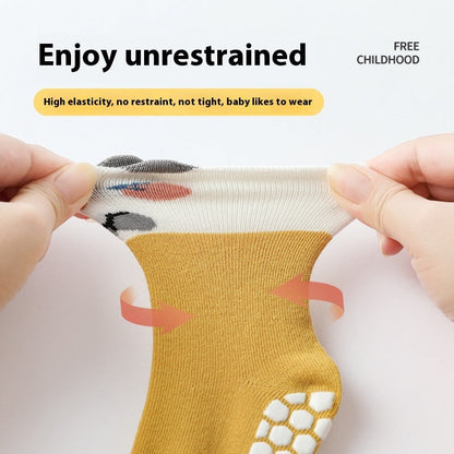 Indoor And Outdoor Children Non-slip Floor Socks Cartoon