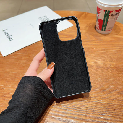 Phone Case Woven Card Leather