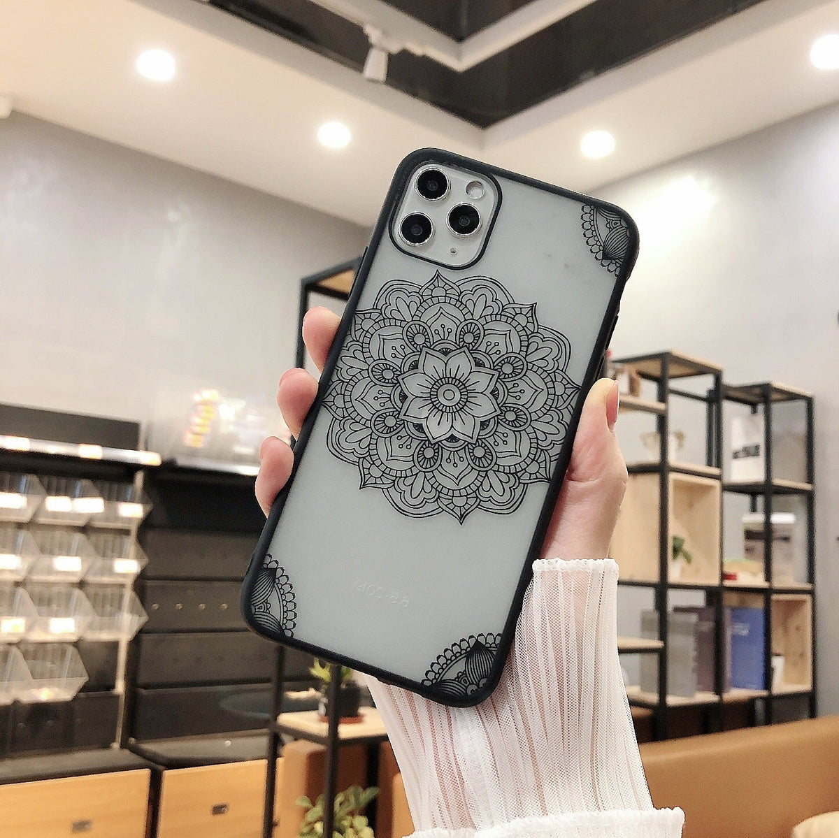 Apple Acrylic Soft Matte Protective Phone Case