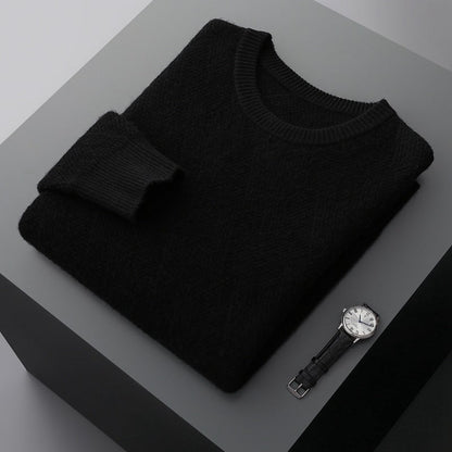 Round-neck Long-sleeved Pullover Thin Loose Leisure