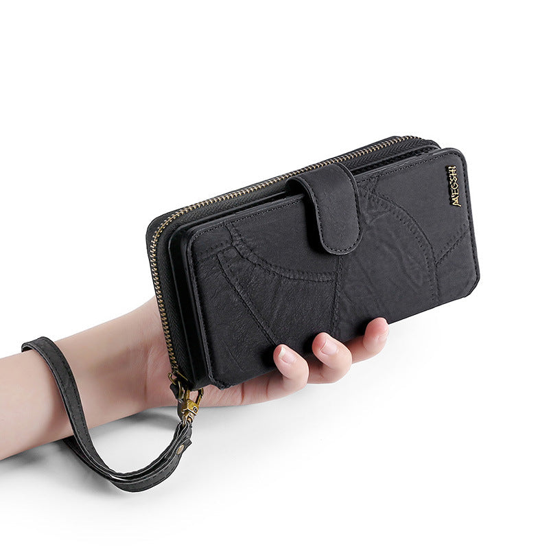 Card phone leather case