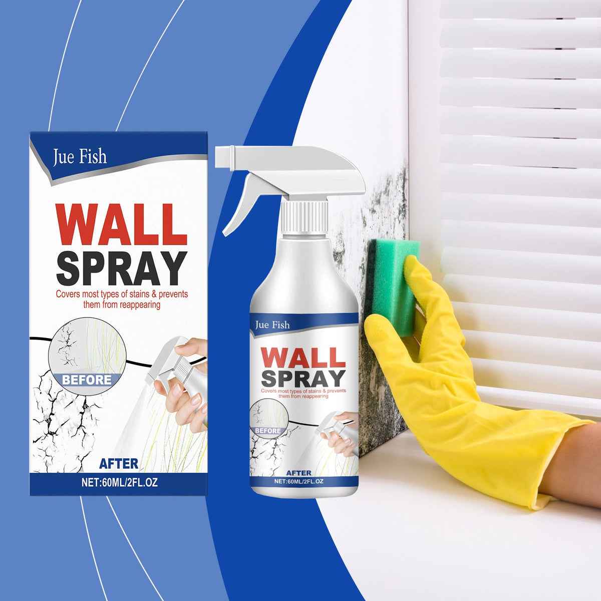 Wall Spray Paint, Repair Household Cover Stains, Wall Fall Off Indoor Renovation Straight Paint