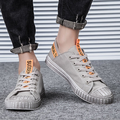 Breathable canvas shoes
