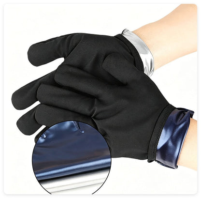 Cross Border Winter Home Use PU-coated Sauna Gloves Moisturizing Preventing Dryness Cracking Protecting Hands Womens