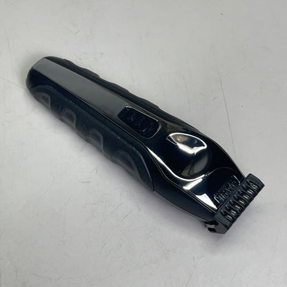 WAHL Lithium Ion Total Beard Trimmer Rechargeable Cordless Black Silver 09888