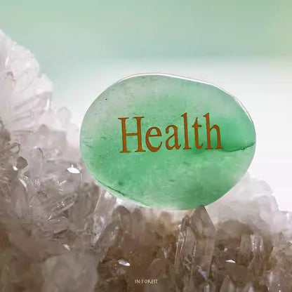 Natural Palm Stone Mineral Power Stone Crystal Agate