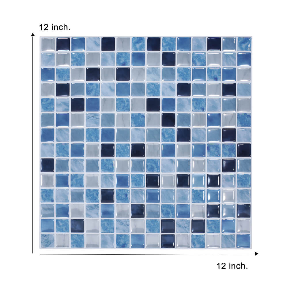 3D mosaic self-adhesive wall sticker