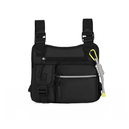 Workwear Functional Vest Chest Bag Reflective