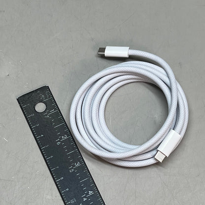APPLE USB-C Woven Charge Cable 240 Watt (2 M) White MU2G3AM/A (Return)