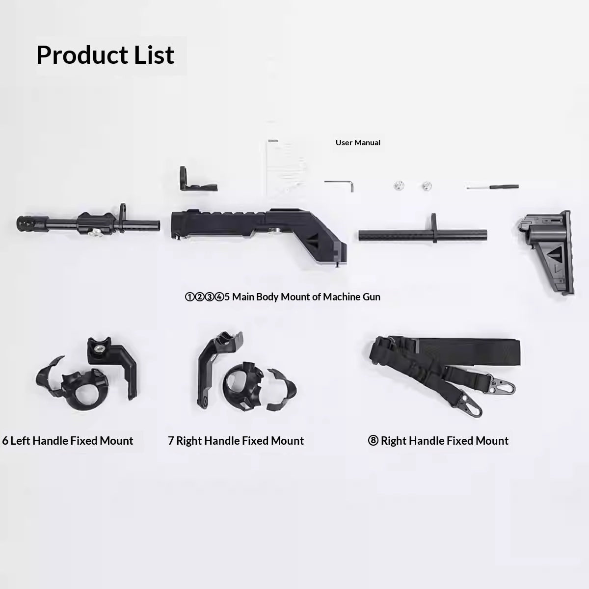 Virtual Reality Augmented VR Handset Accessories