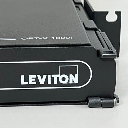 LEVITON OPT-X 1000i SDX 1RU Distribution and Splice Enclosure Empty 011-R1UM-S03