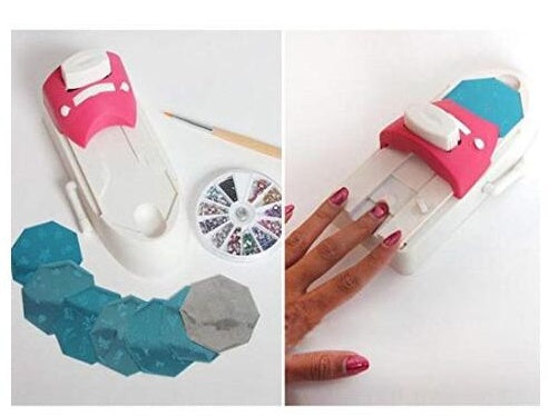 DIY Draagbare Nail Printer Art Stempel Tool Set