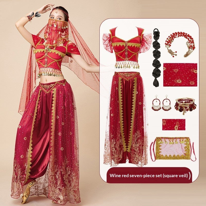 Indian Dance Costume Halloween Jasmine