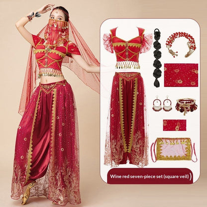 Indian Dance Costume Halloween Jasmine