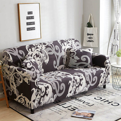 Stretch Sofa Covers Furniture Protector Polyester Loveseat Couch Cover l 1/2/3/4-seater Arm Chair Cover for Living Room