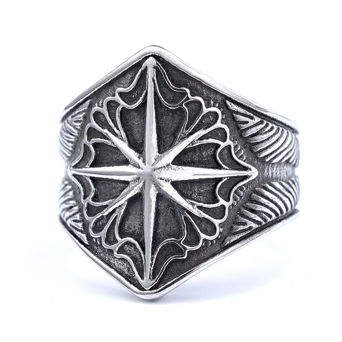Retro Personalized Beijing-style Ring That Wont Rust
