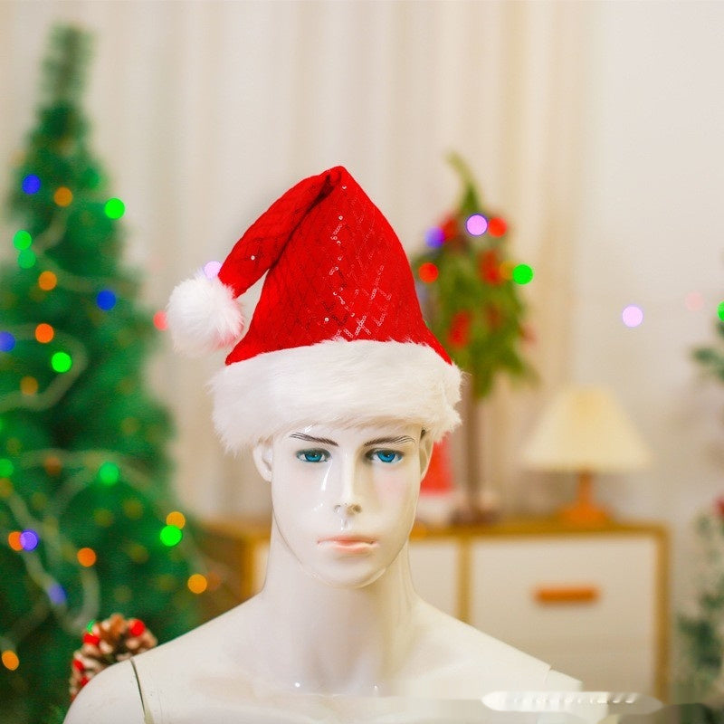 Christmas Decoration Supplies Dress Up Plush Bonnet