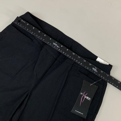 MULTIPLES Ankle Pants Petite Women's Sz 12P Black