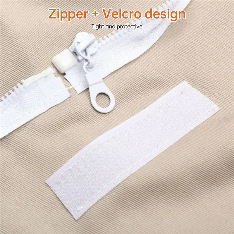 1 Set of Professional Ventilated Full - Body Beekeeping Suit with Gloves