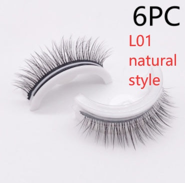 Reusable 3D Self-Adhesive Mink Lashes