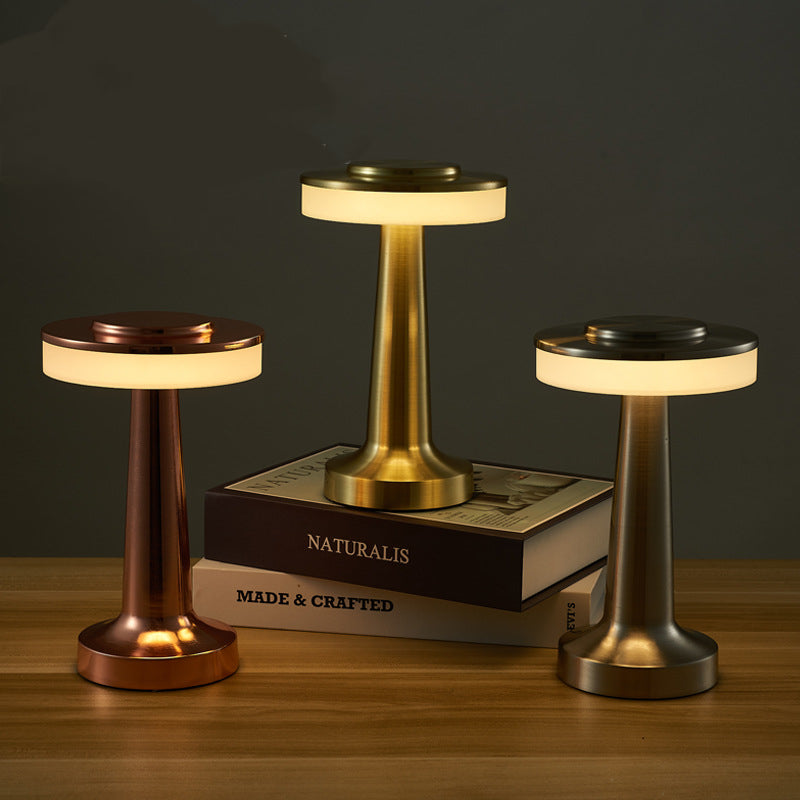 Touch Led Charging Table Lamp Creative Dining Hotel Bar Coffee Table Lamp Outdoor Night Light Living Room Decorative Desk Lamp