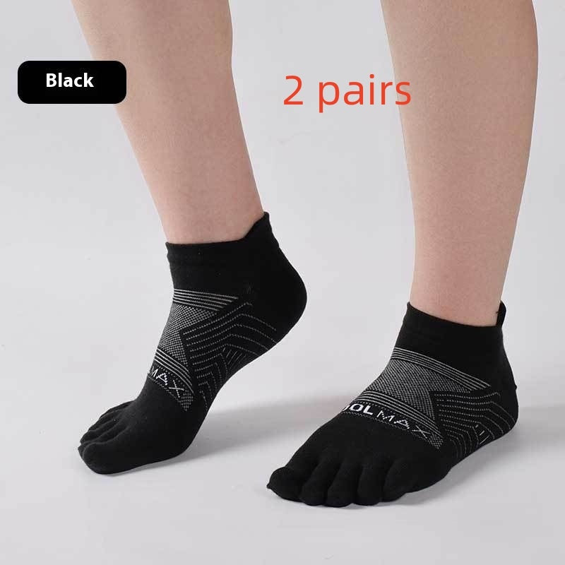 Sports Marathon Toe Socks Men