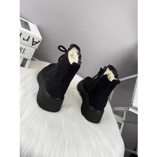 Womens Best-selling Height-increasing Versatile Ankle Boots