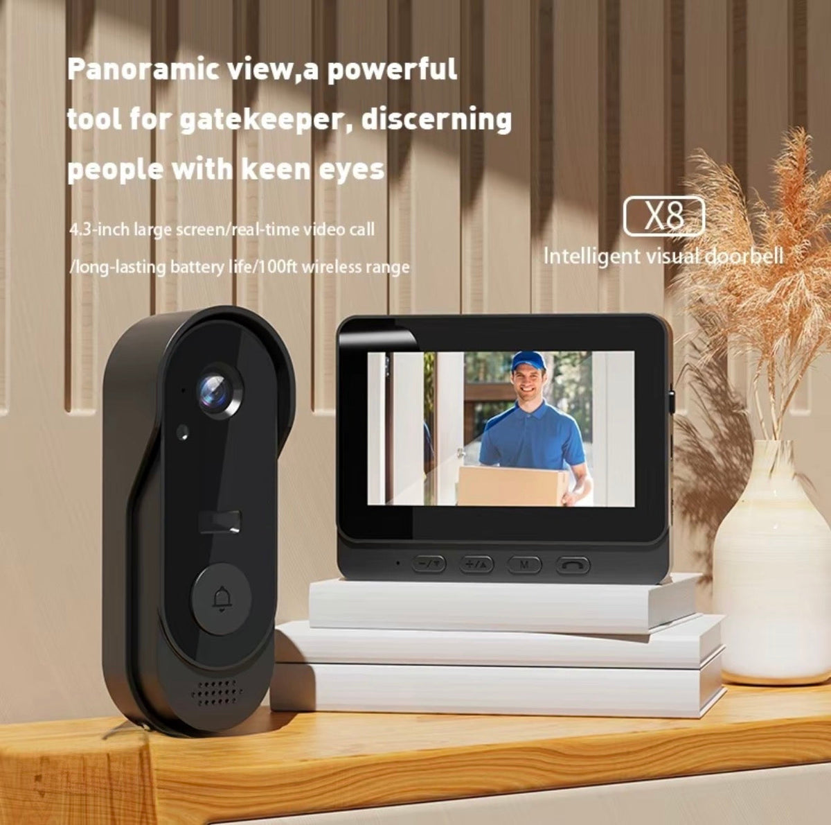 SecureView X8 Doorbell Cam