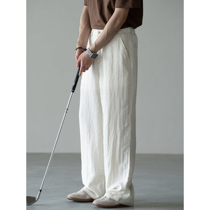 Breathable Textured Casual Pants For Men