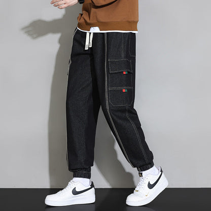 Retro Workwear Jeans For Men