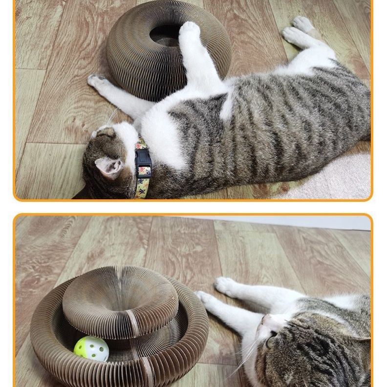 Corrugated And Foldable Cat Paper Nest
