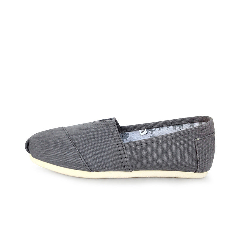 Foam Canvas Shoes Flat Casual Shoes