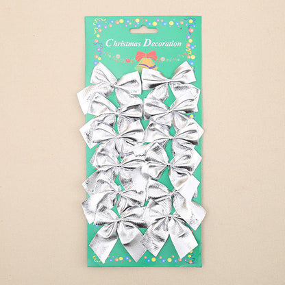 Christmas Tree Bow Ornament Decor
