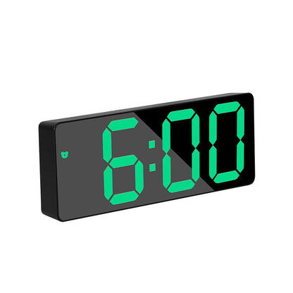 Simple Style LED Electronic Alarm Clock Battery and Plug-in Dual-use Timepiece Yida Time