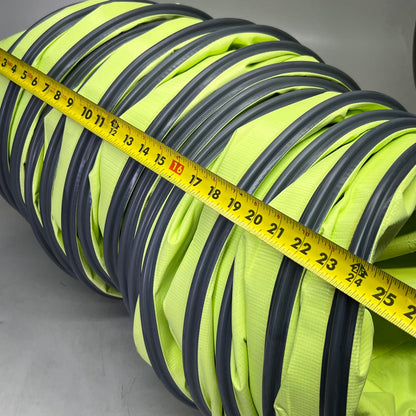 PAGE GSE Flexible Duct Hose Sz 24" L x 16" D, Green & Grey PWZ1410