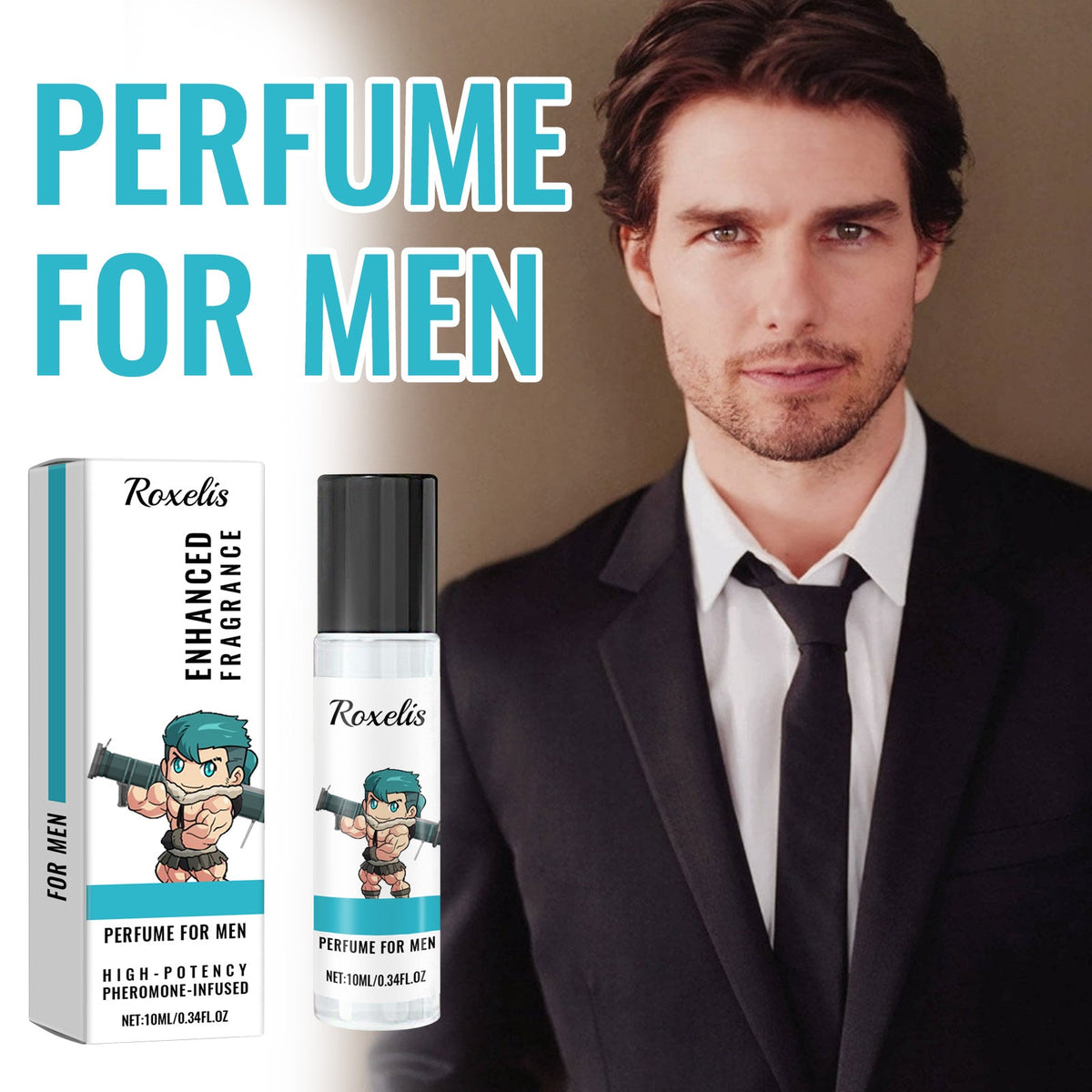 Perfume For Men, Wrist, Neck Ear After Mild Natural And Pure And Fresh Quietly Elegant Fragrant Portable Lasting Perfume